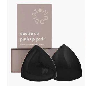 NOOD Triangle Push-Up Pads Silicone Inserts Black